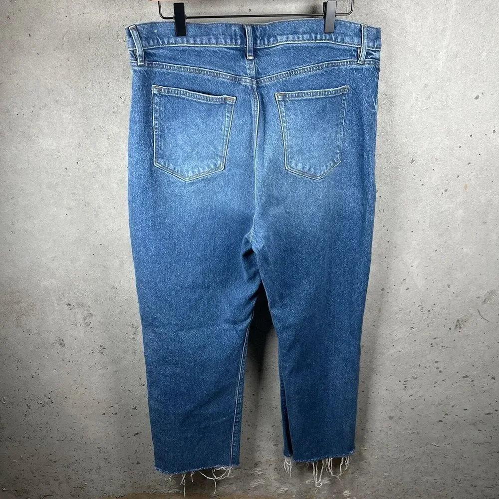 LOFT High Rise Blue Jeans - Picture 2 of 11